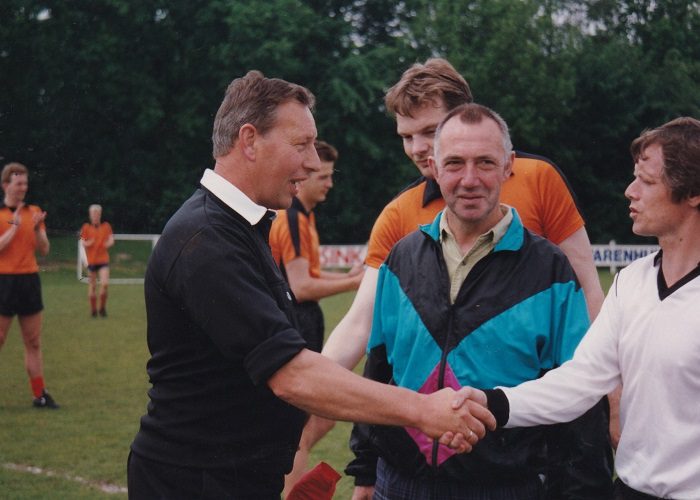 1993 Intern Toernooi, Gerrit Hessink, John van Mil, Frits Olthof, Henk Schepers 1993 Intern Toernooi, Gerrit Hessink, John van Mil, Frits Olthof, Henk Schepers